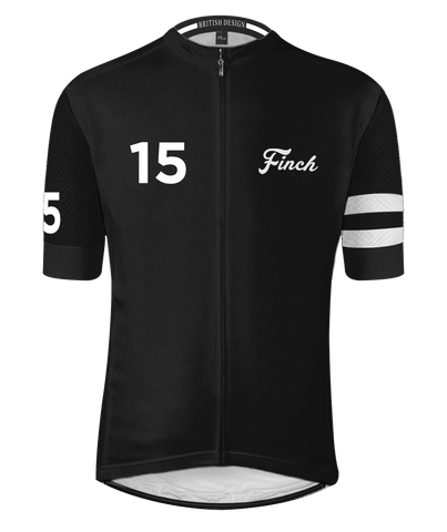 Finch Cycling Jersey 15 Black