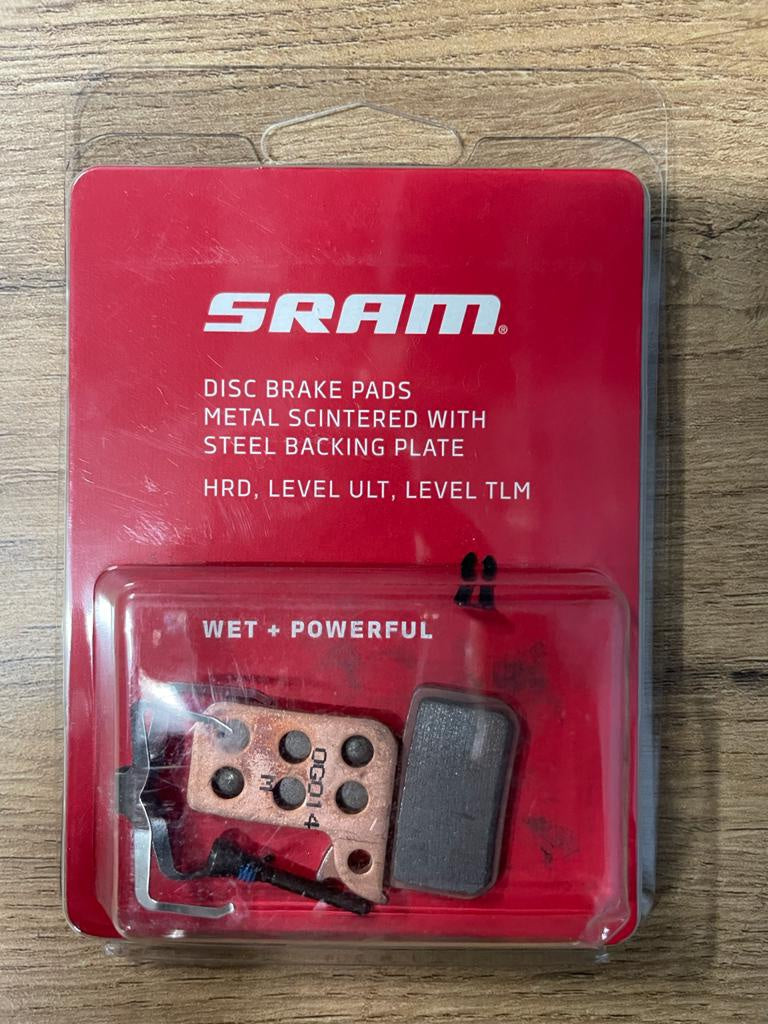SRAM Brake Pads - Metal - 2 Piston (Level ULT/TLM) (Side Pin)