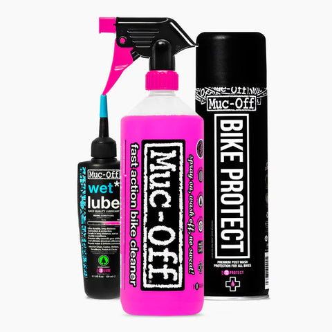 Muc-Off Clean, Protect & Lube Kit (Wet)