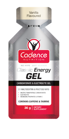 Cadence Nutrition Classic Energy Gel