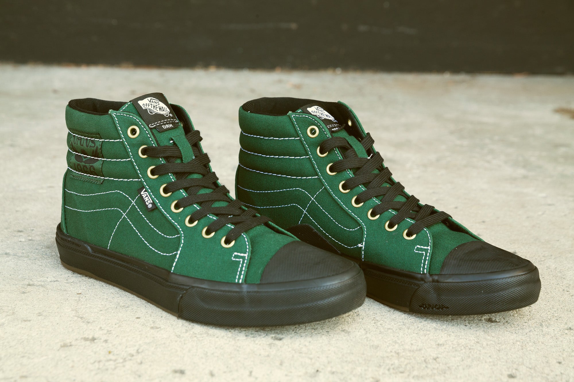 Vans BMX Sk8 Hi - 238 - Dakota Roche Green/Black