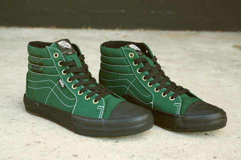 Vans BMX Sk8 Hi 238 Dakota Roche Green/Black – The Hanger Bike Co