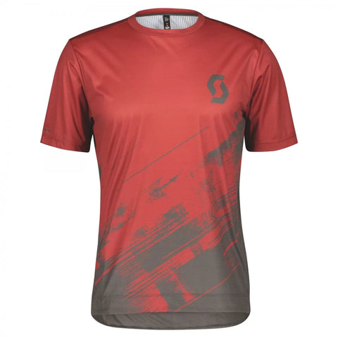 Scott Shirt Trail Vertic Red/Grey