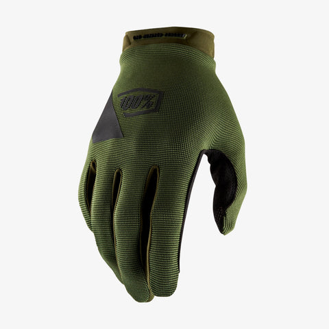 100% RideCamp Gloves - Fatigue