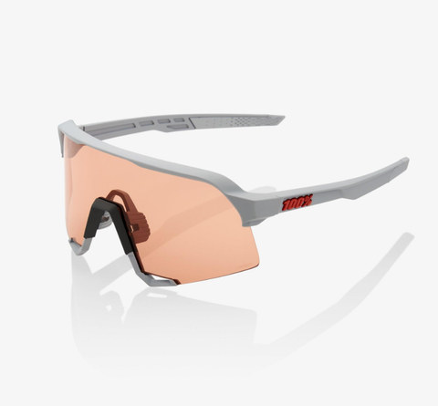 100% S3 - Soft Tact Stone Grey - HiPer Coral Lens
