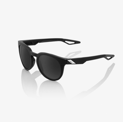 100% Campo - Matte Black - Smoke Lens