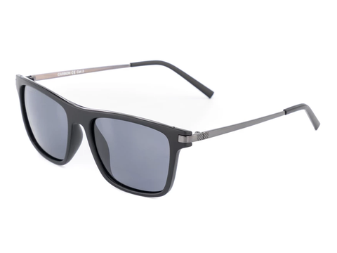 D'Arcs Lifestyle Glasses - Carbon - Polarized Smoke