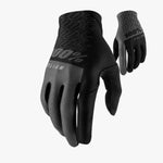 100% Celium Gloves - Black/Grey