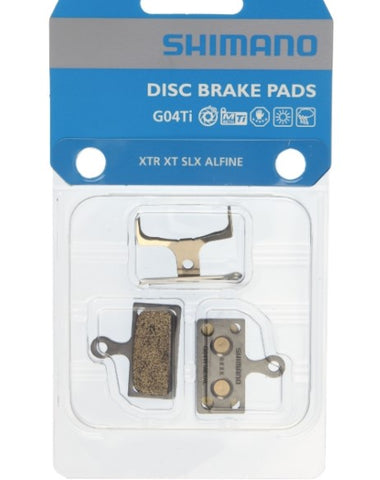 Shimano Brake Pads - G04Ti - Metal / 2 Piston